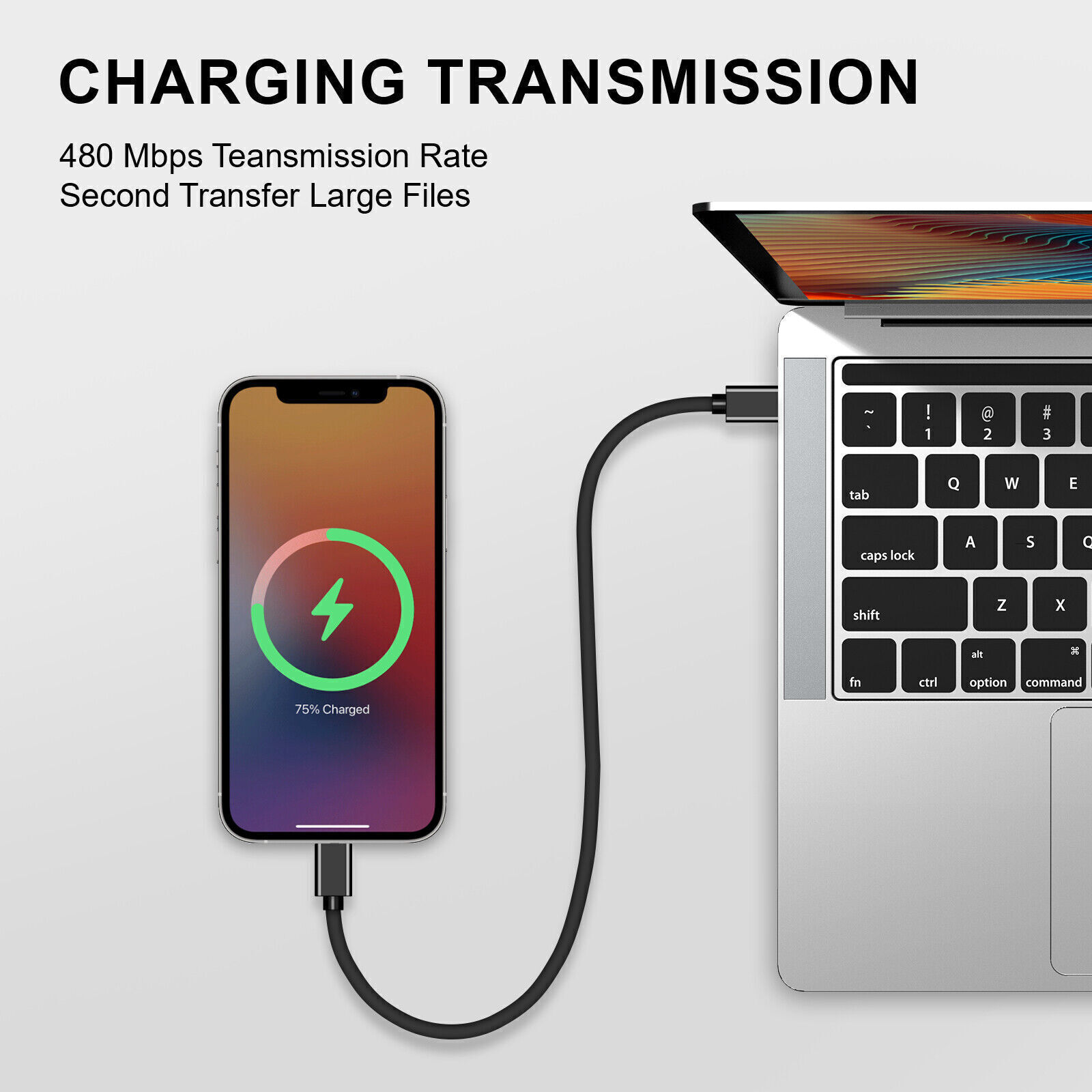 USB-C to USB C Type-C Fast Charging Data SYNC Charger Cable Cord 3/6/10FT lot