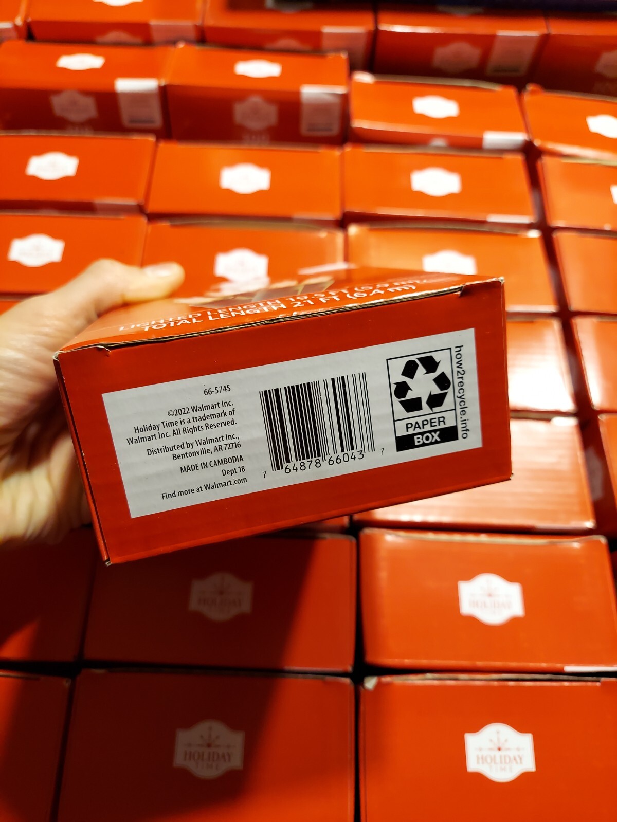 Holiday Time 100 Clear Mini lncandescent Christmas Tree Lights Indoor Outdoor