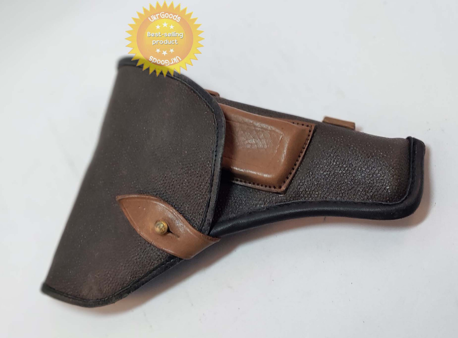TT Gun Tokarev Holster 1950 year Original USSR Soviet Army Leather Tarpaulin