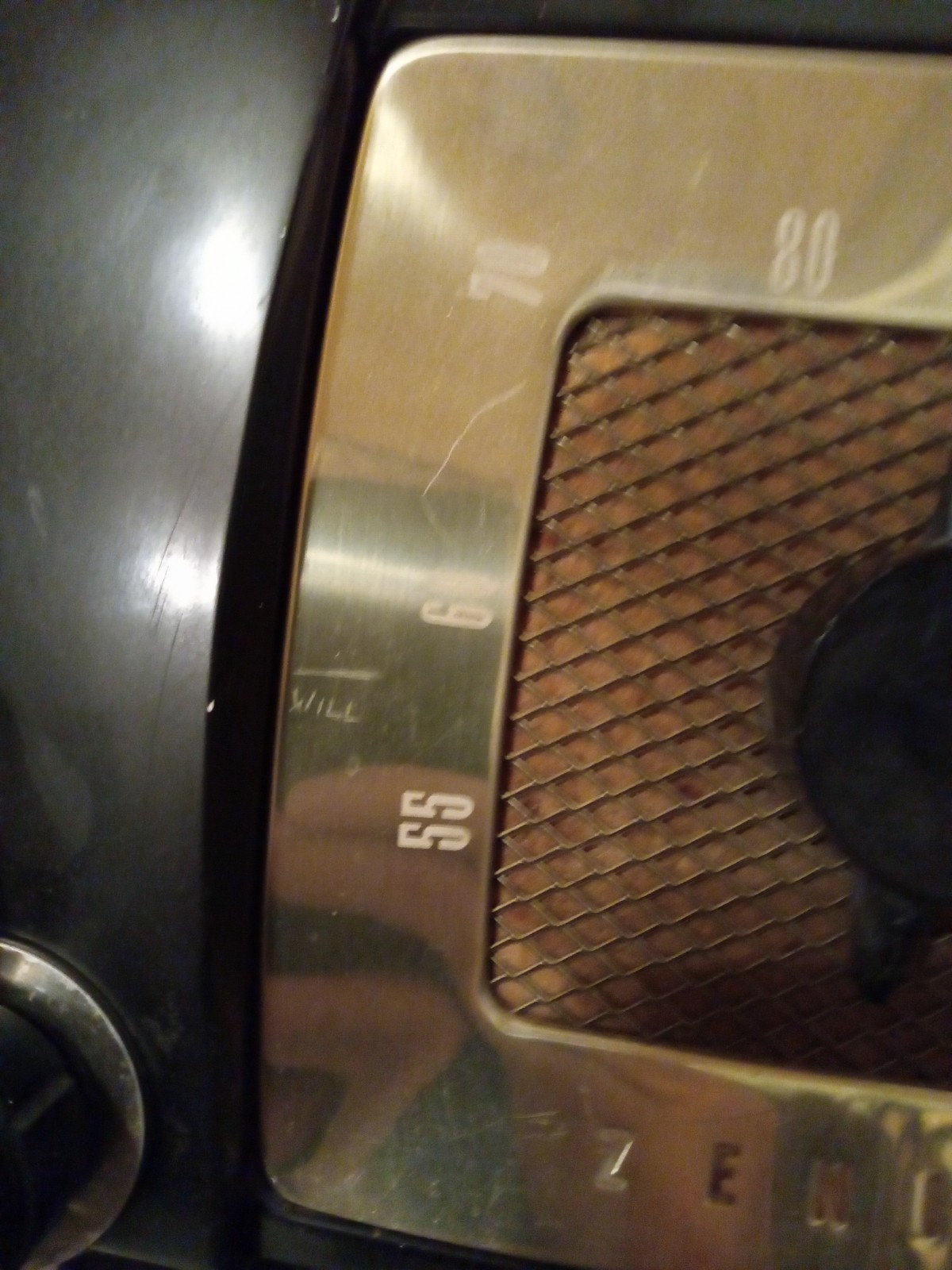 Vntg 1951 Zenith Brown Bakelite Gold Trim 6 Tube Radio Model H-615 ZY Working