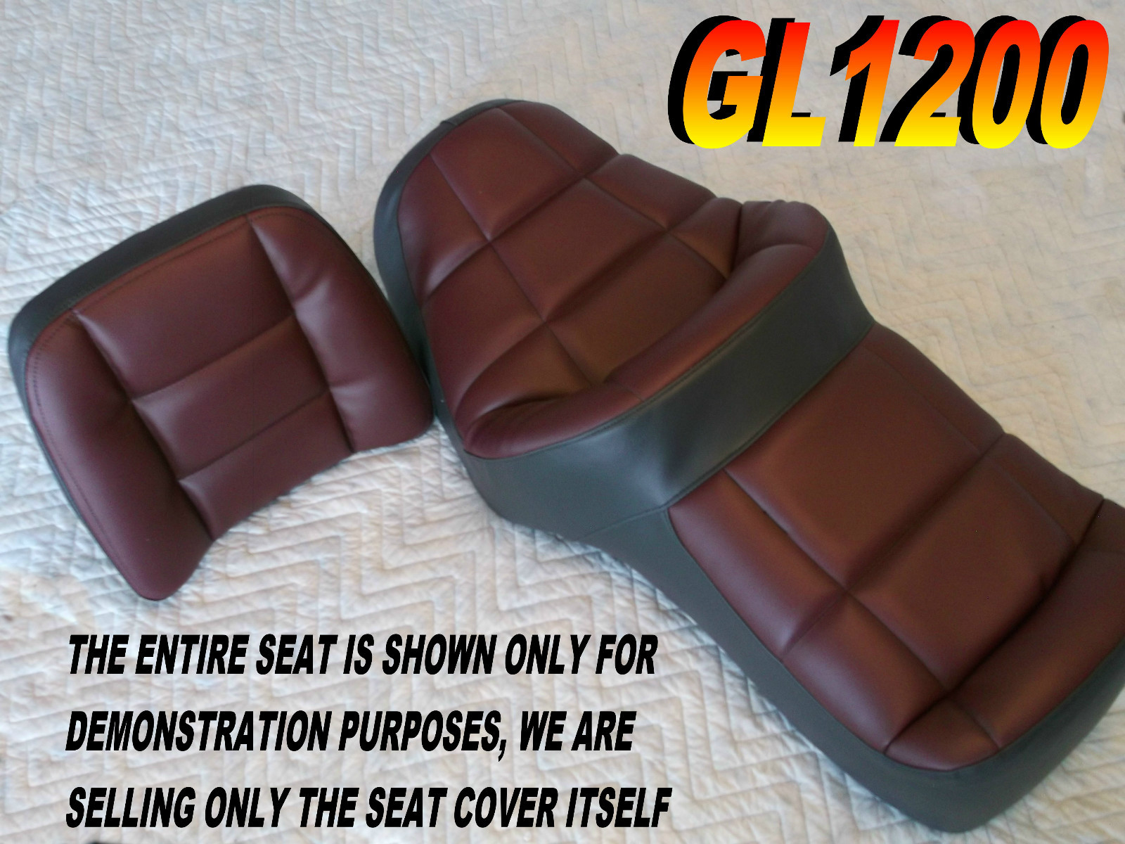 Honda GL1200 Seat Cover GoldWing 1984-86 Aspencade Interstate GL1200i 624B set