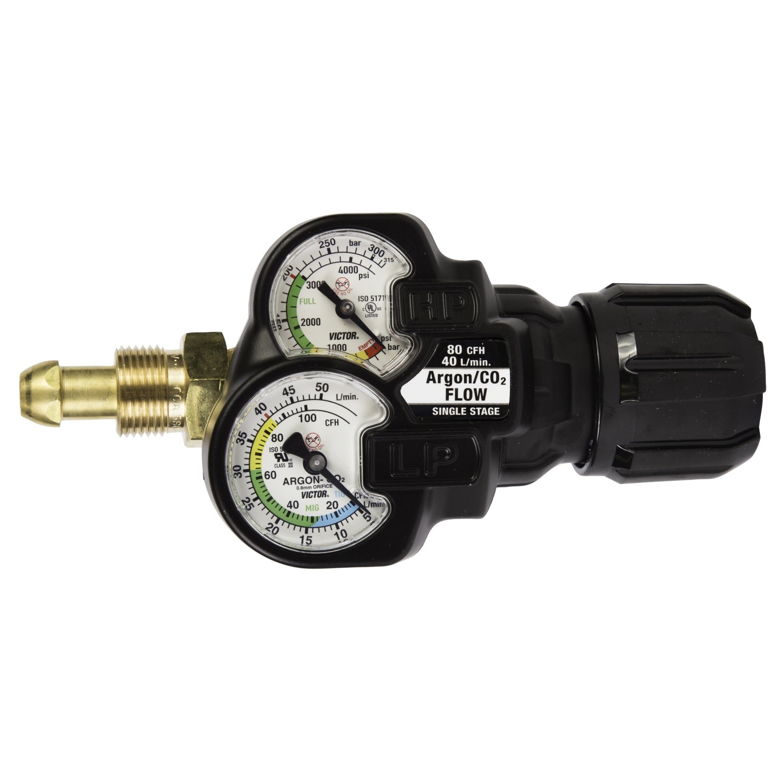 Victor Medium Duty Edge 2.0 Series ESS32 Inert Gas Regulator (0781-3641)
