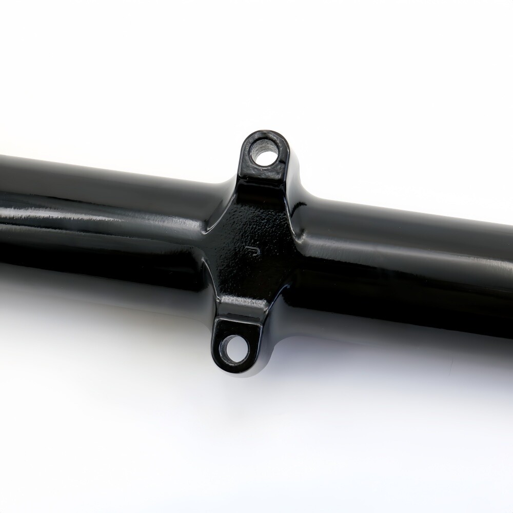 1 Pair Lower Fork Sliders Black For Harley Sportster XL1200T XL883L 2014-2020