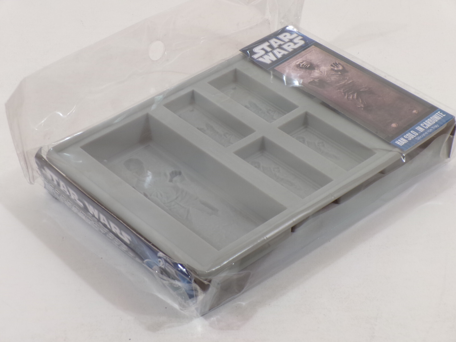 Star Wars Han Solo Carbonite Ice Tray Cube Chocolate Jello Silicone Molds GZ164