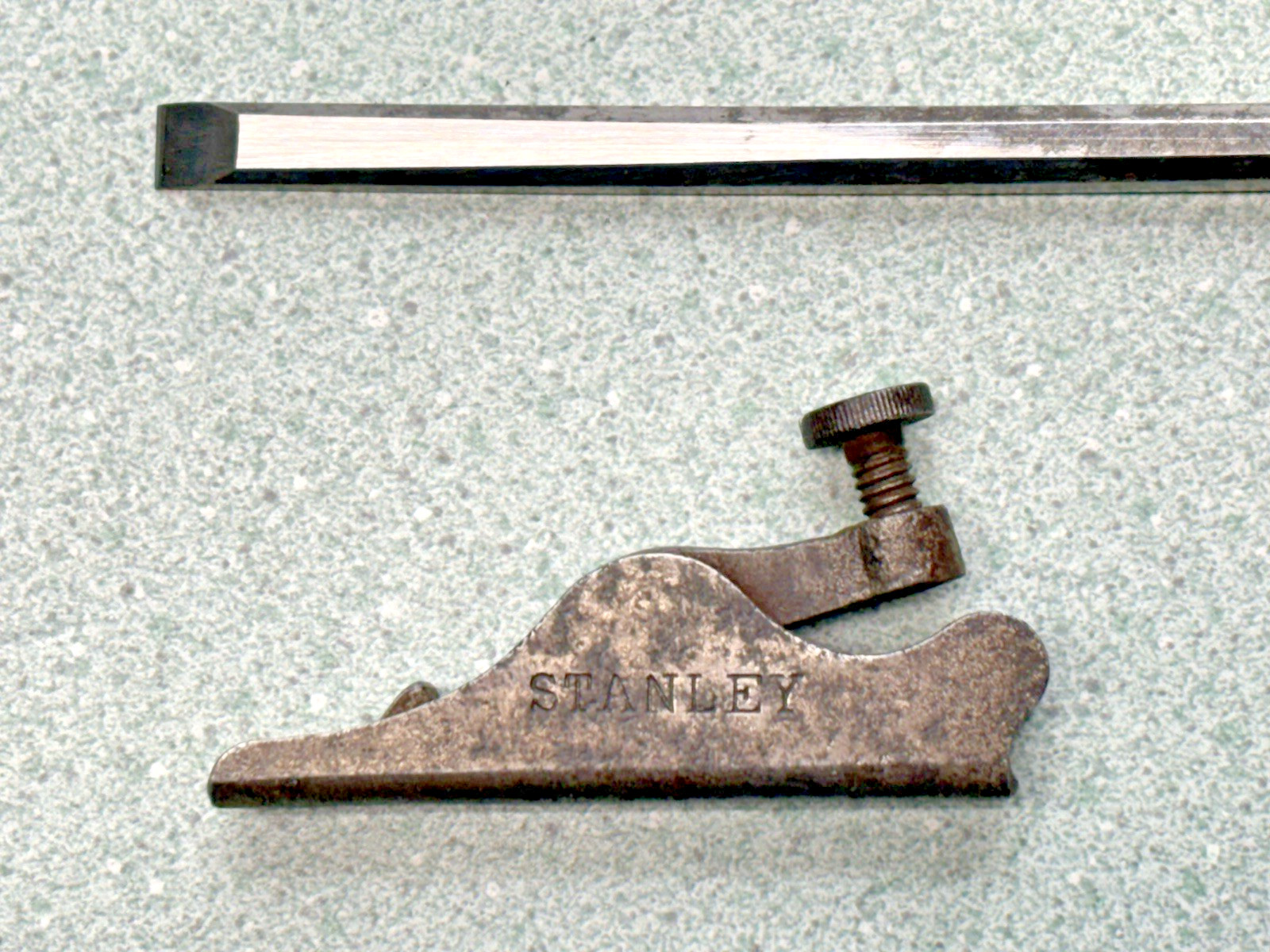 Stanley No 96 Blind Nailer w/ chisel gauge RARE tool