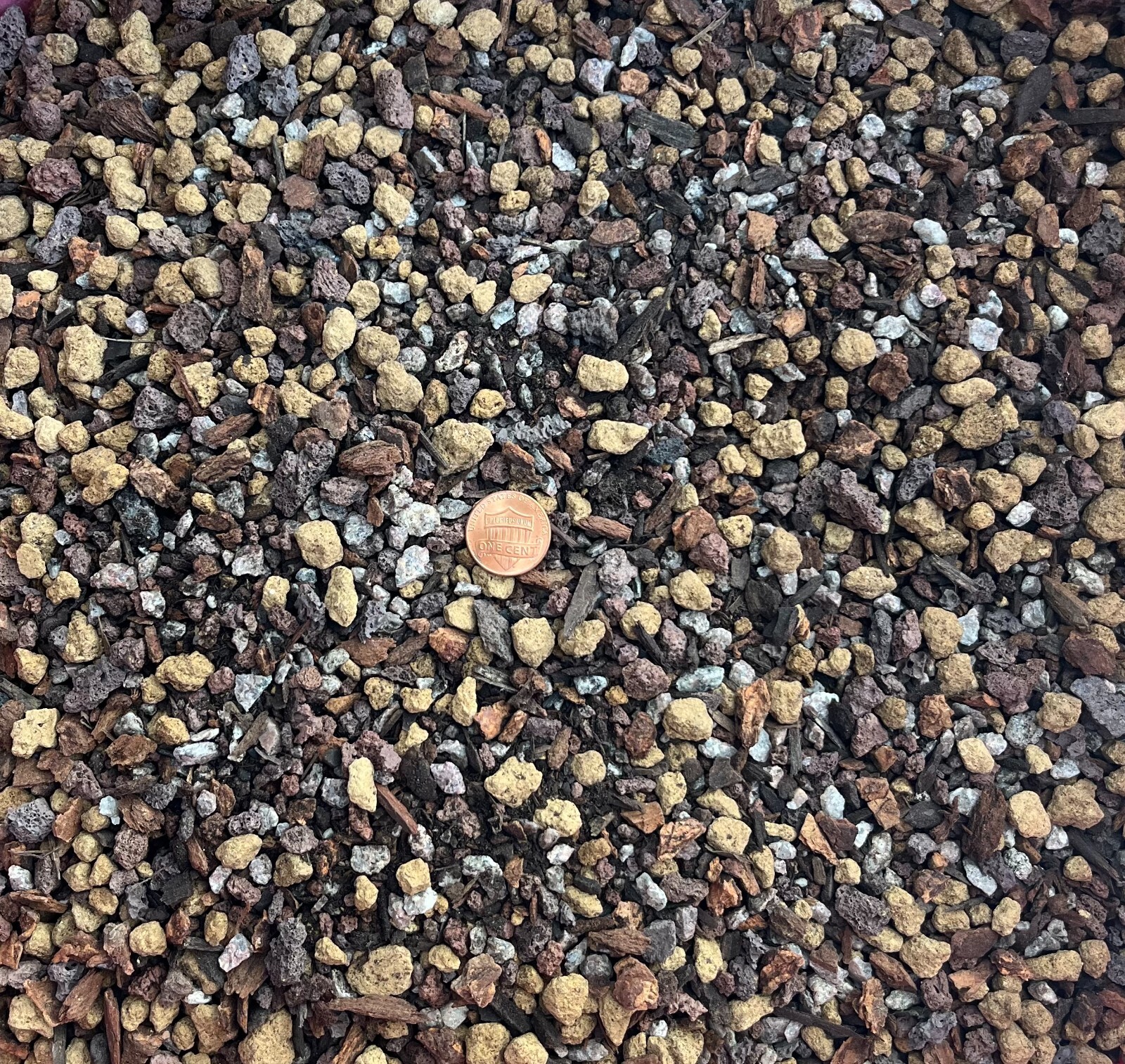 Premium Mixed Akadama Bonsai Soil w/Lava, Maifan, Mycorrhizae & Sand - Medium