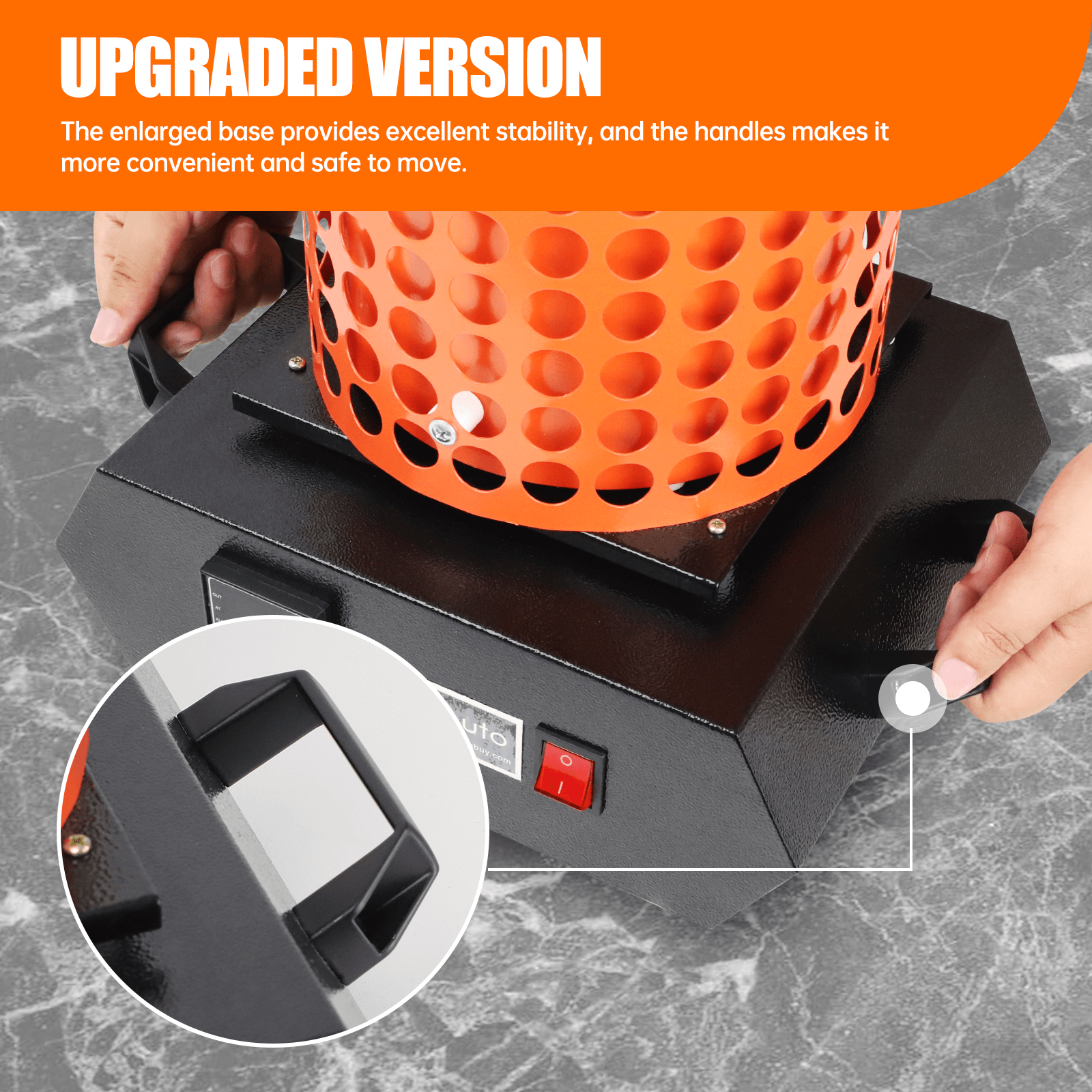 6.6LBS Upgraded Gold Melting Furnace Smelter Aluminum Copper Smelter Casting US