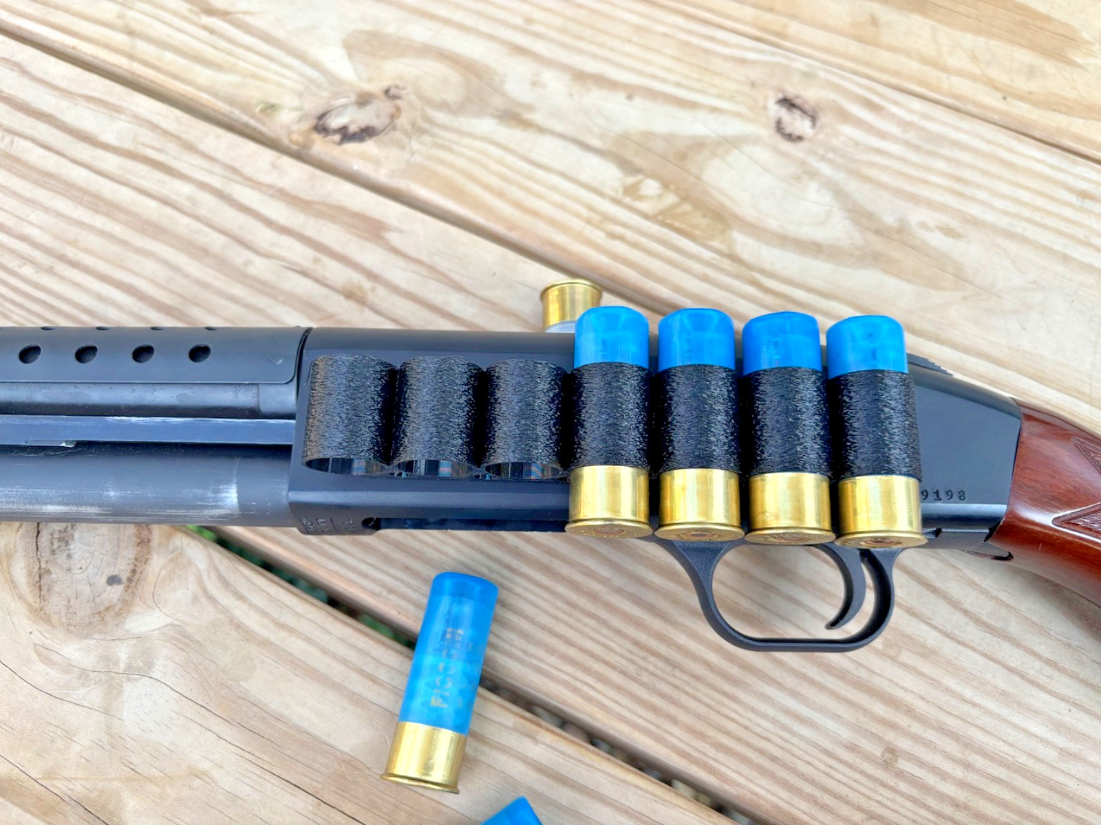 FlexSaddle® Side Saddle fits SHOCKWAVE Mossberg 88 500 590 12 ga Shell Holder