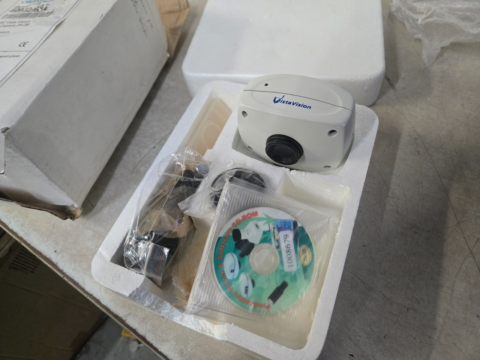 New Open Box VWR Vista Vision USB Camera DV-2B 82030-634