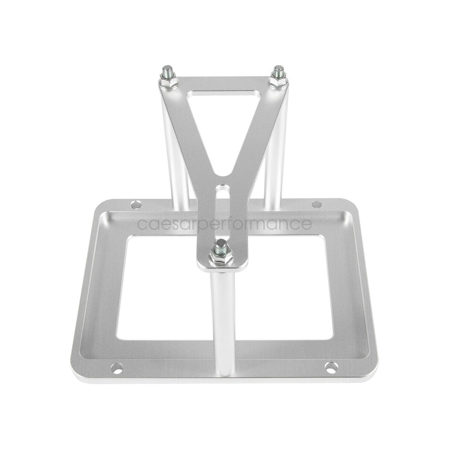 Universal Billet Battery Tray Hold Down Trunk Relocation Box 551181
