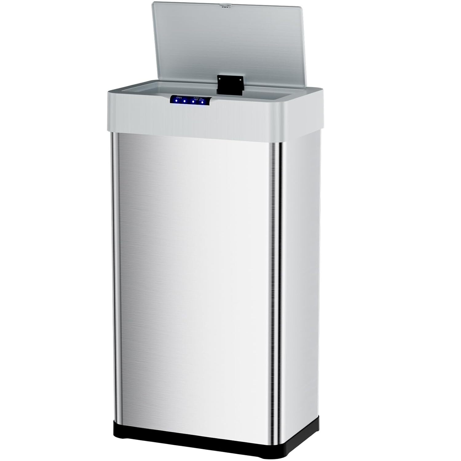 Motion Sensor Kitchen Trash Can Stainless Steel Garbage Can Touchless 21.1 Gal