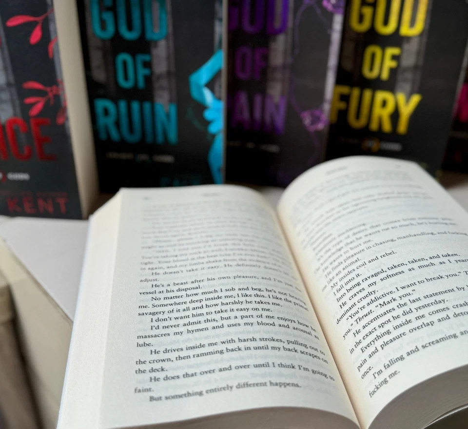 Rina Kent 6 Book Set | Legacy of Gods Series Paperback | English