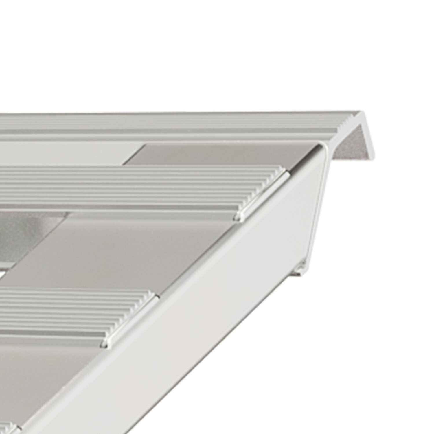 72" X 15" Aluminum Hook Ramps 8500Lbs Car Trailer Truck 1 Pair Ramps Hook End