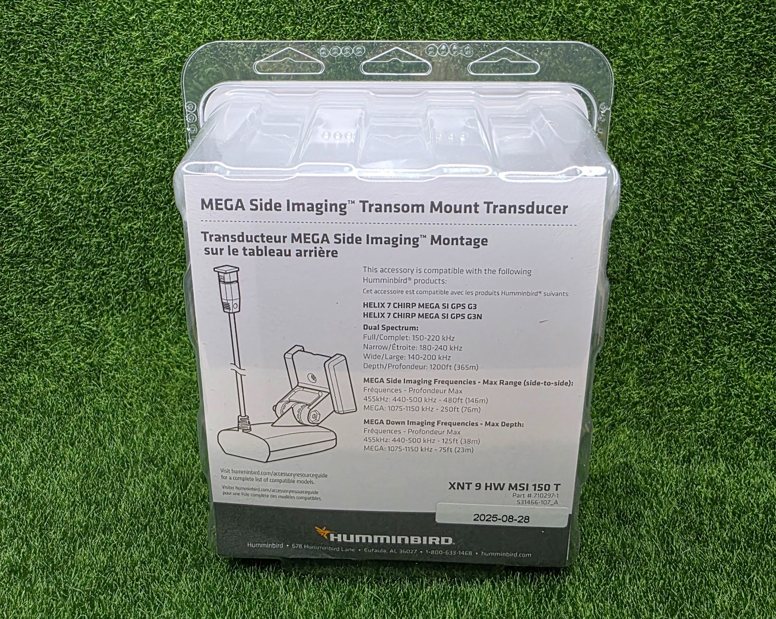 Humminbird XNT 9 HW MSI 150 T Transducer for HELIX 7 MEGA SI G3/G4 - 710297-1