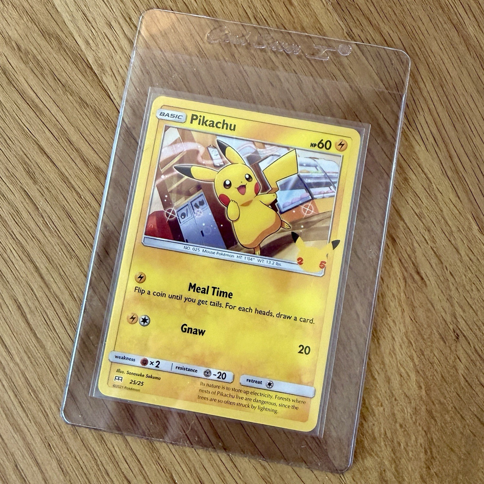 2021 POKEMON 25th ANNIVERSARY McDONALDS COMPLETE SET CELEBRATIONS 25 Base Cards!