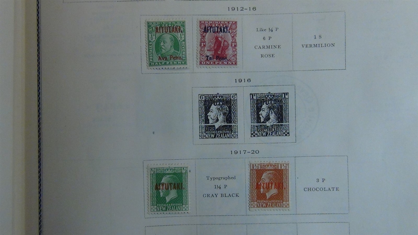 Stampsweis WW collection in Brown Scott Int'l 1901-1920 est 2715 stamps