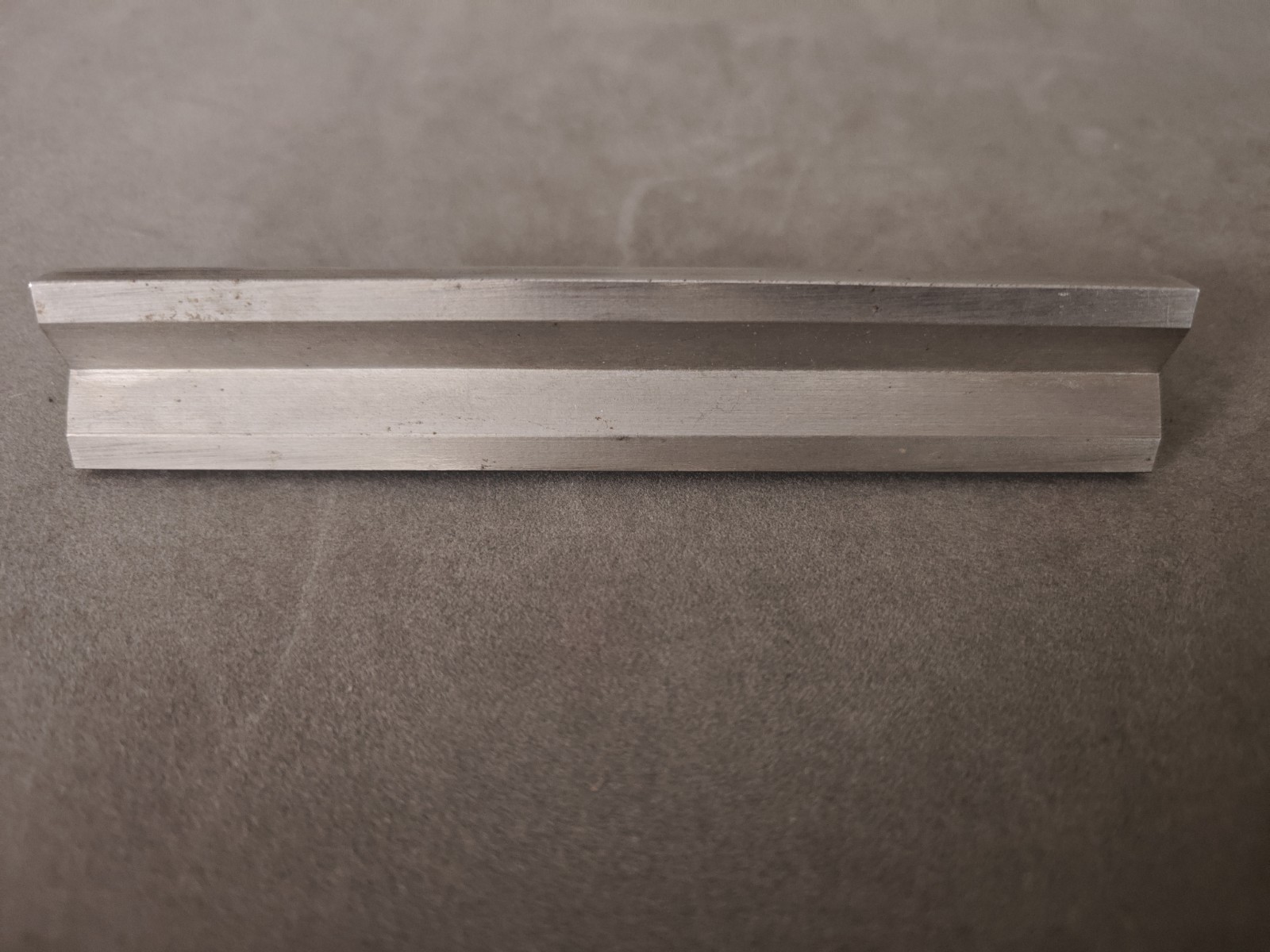 VTG Stanley No. 34V 6" Machinist Ground Glasses Level V Bottom w/ Box USA EUC