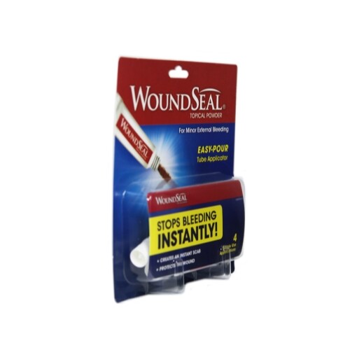 Woundseal Powder 4 Ea Stops Bleeding Instantly!
