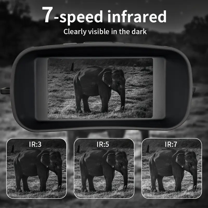Night Vision Googles Infrared Digital Binoculars For Darkness Surveillance New