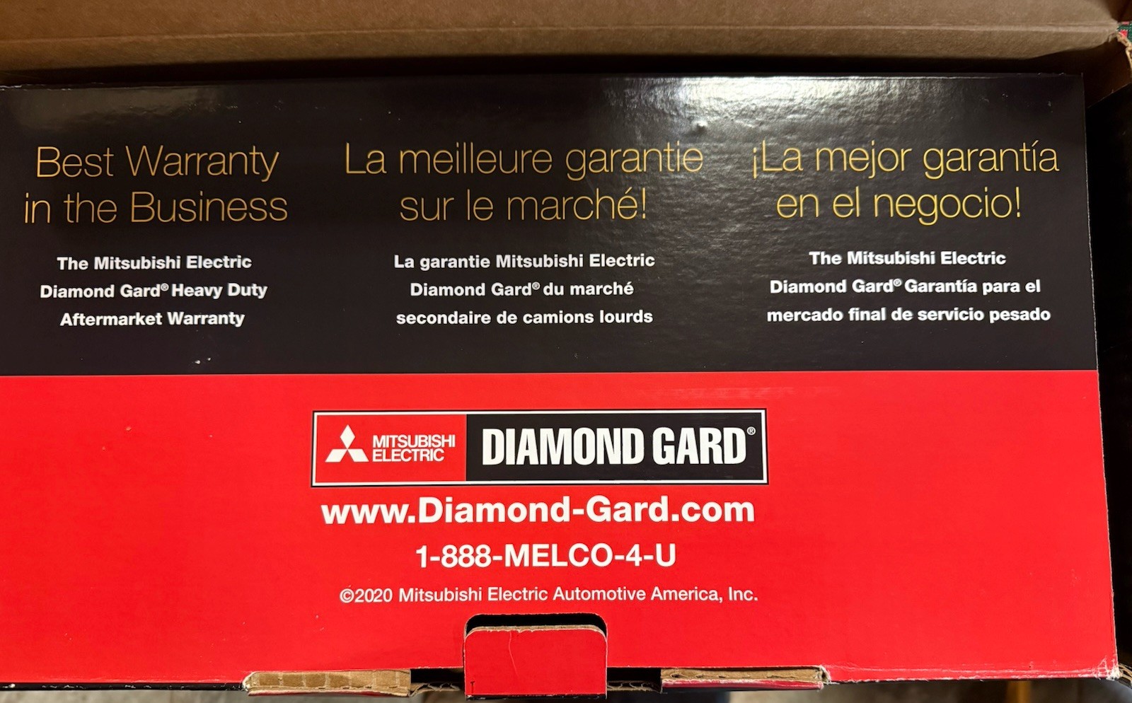 Mitsubishi Diamond-Gard FL0975 12V Starter Freightliner WESTERN STAR ISX ISM