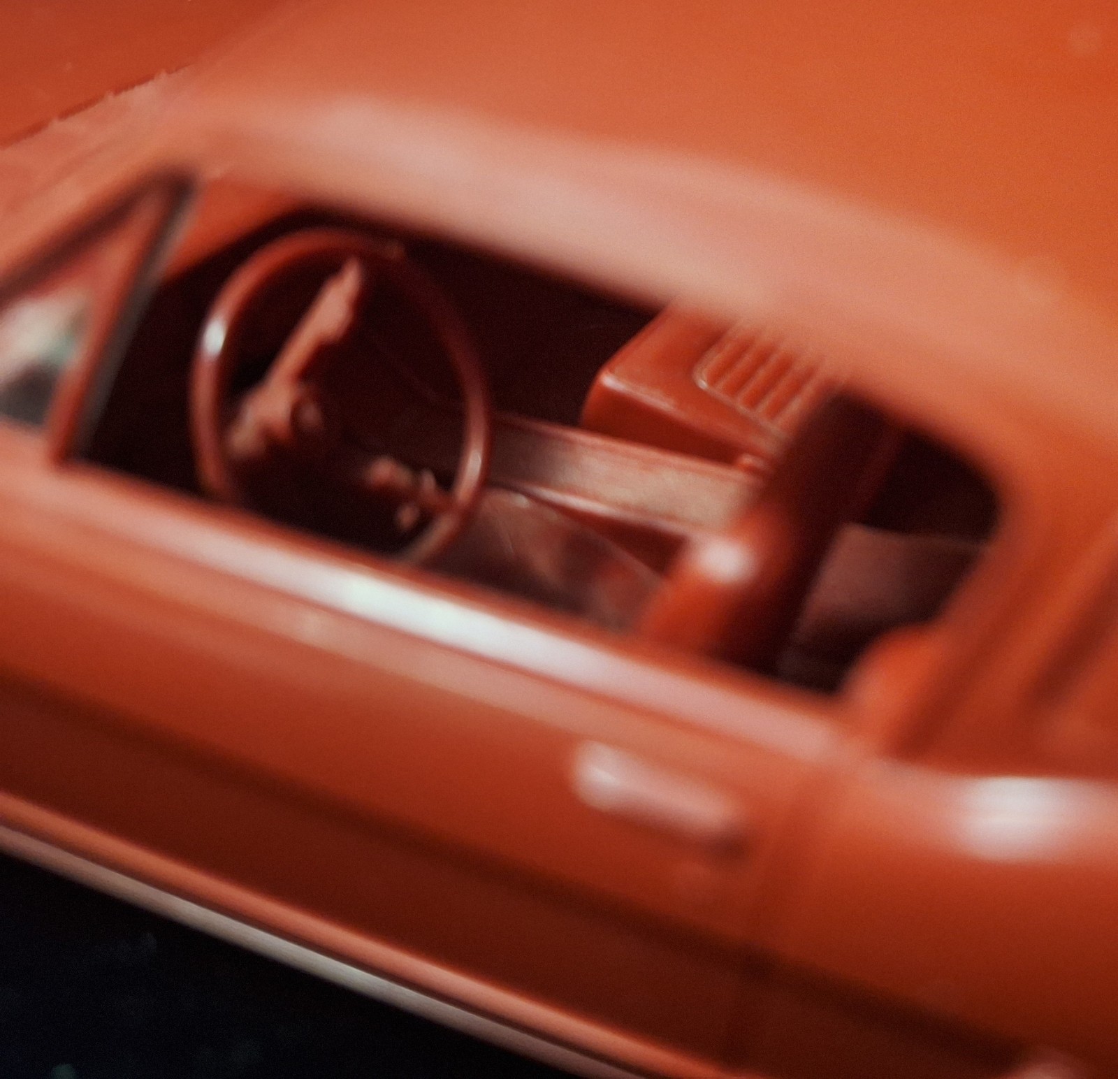 Vintage 1965 AMT Red FORD MUSTANG FASTBACK Dealer Promotional Plastic Model Car