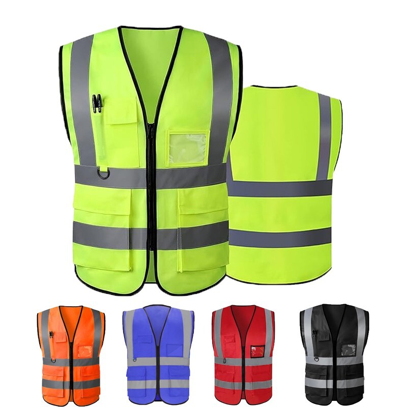High Visibility Reflective Safety Vest for Men Women Work Construction Vest