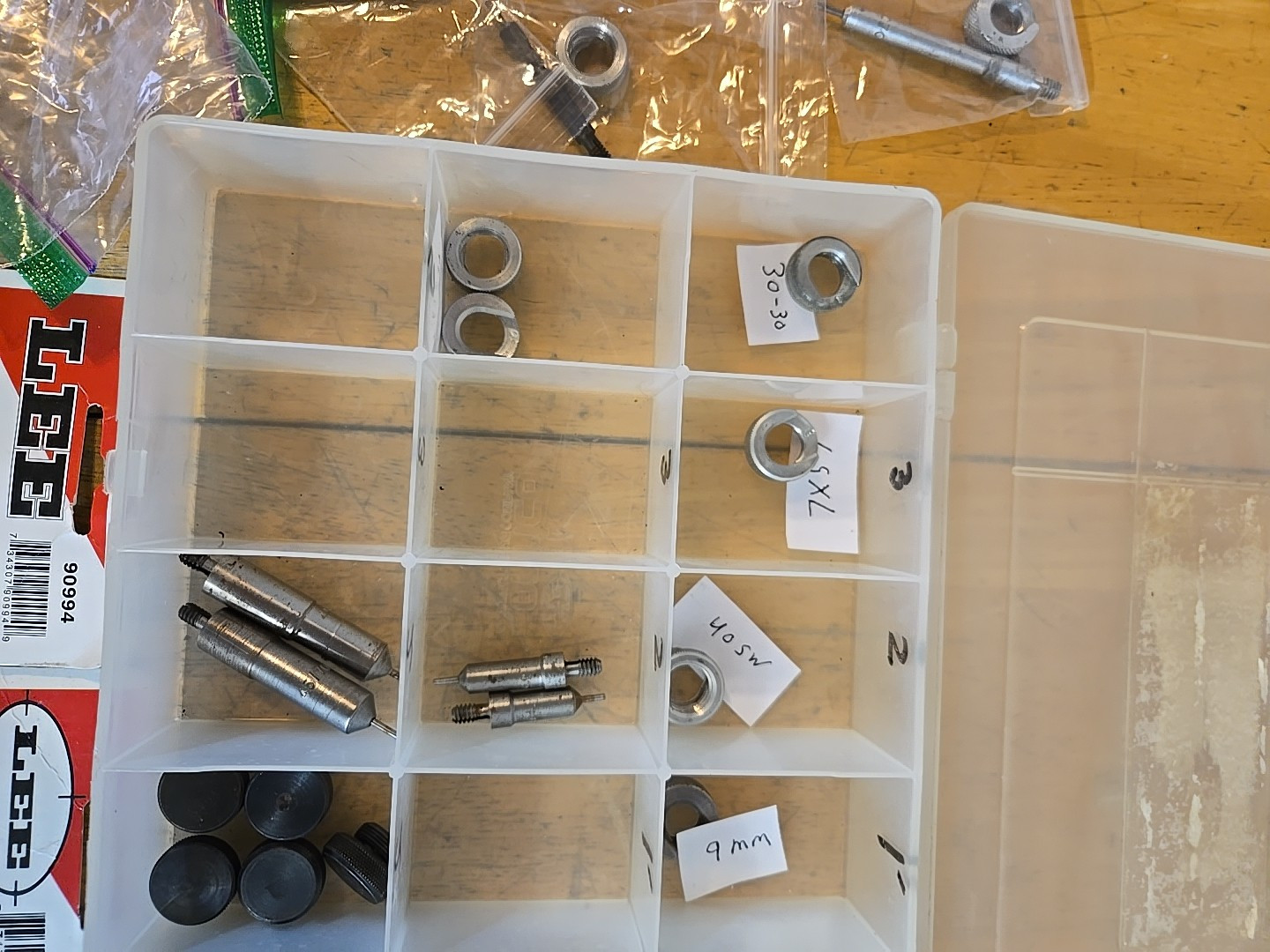 Lee Case Length Gauge & Shell Holder / Cutter And Lock Stud (Sold Individually)