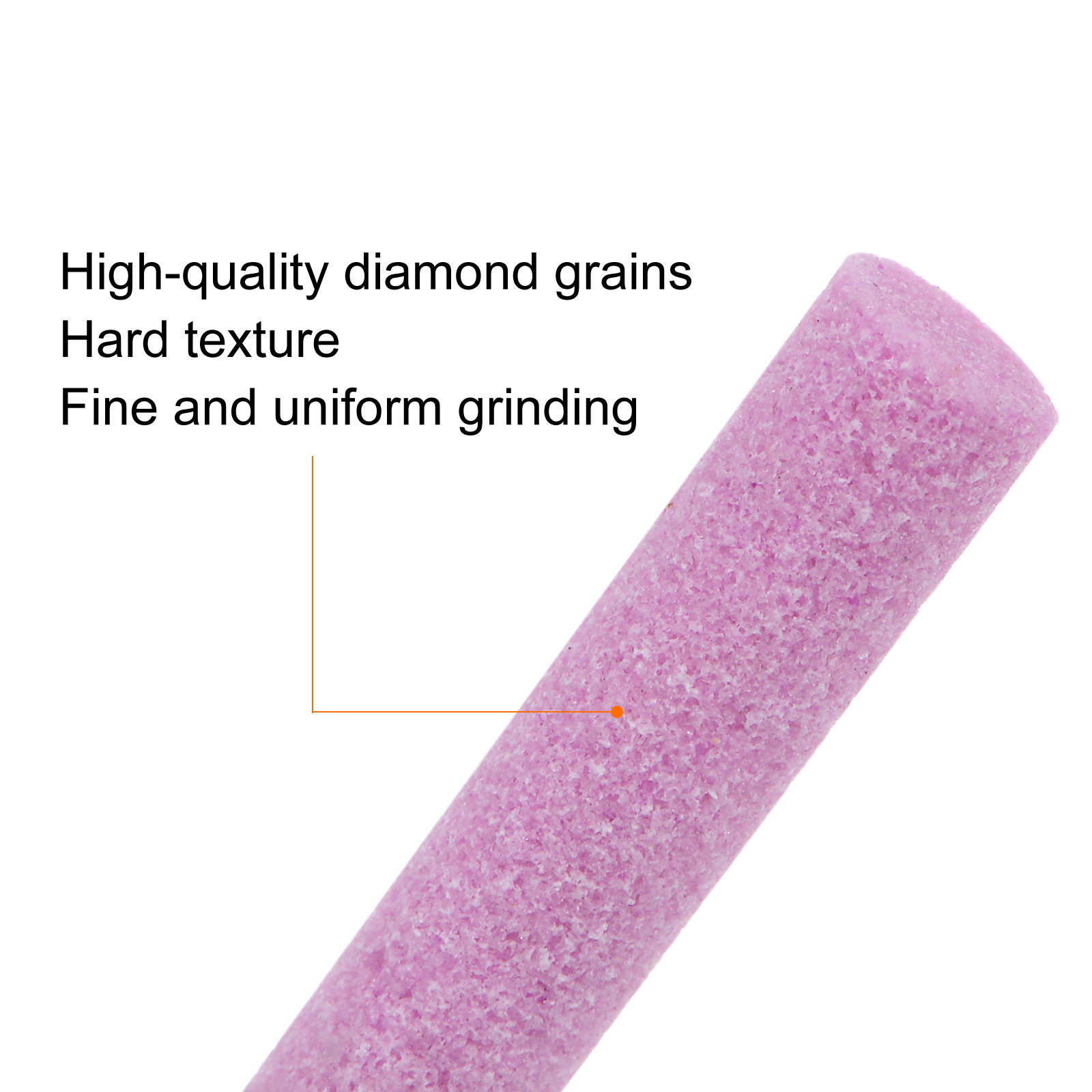 12pcs Diamond Coated Chainsaw Sharpener Bits 7/32" Chain Saw Grinder Ceramics