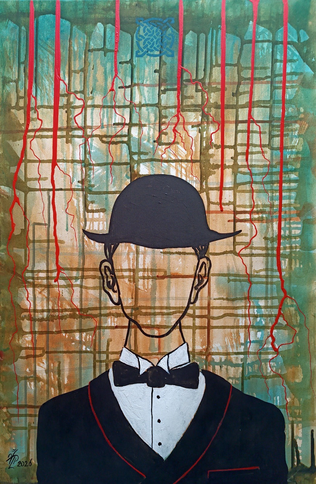 ORIGINAL Oil Painting canvas modern CONTEMPORARY ART surrealism Pronkin 2026 INV