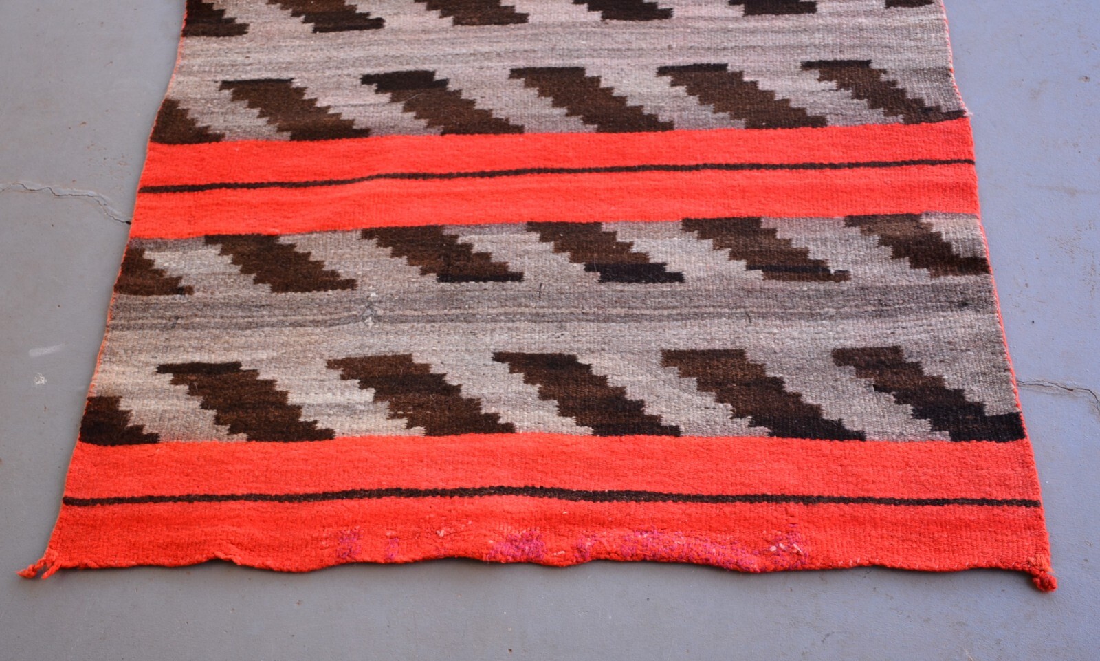 Old Navajo Child's Wearing Blanket - Circa. 1900 - Soft Wools