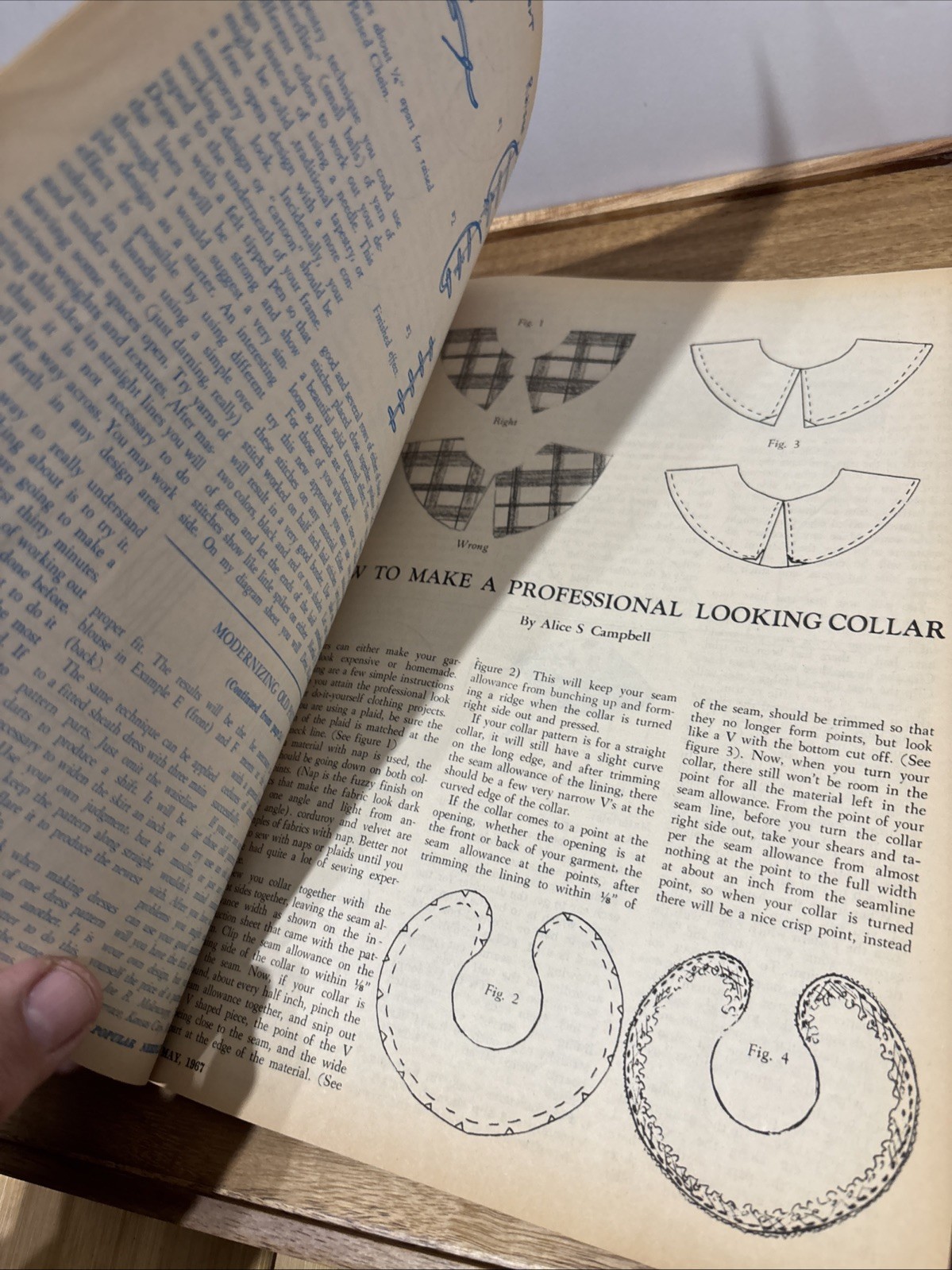 Vtg Popular Needlework May 1967 Paper Sewing Patterns Crafts Booklet Quilting