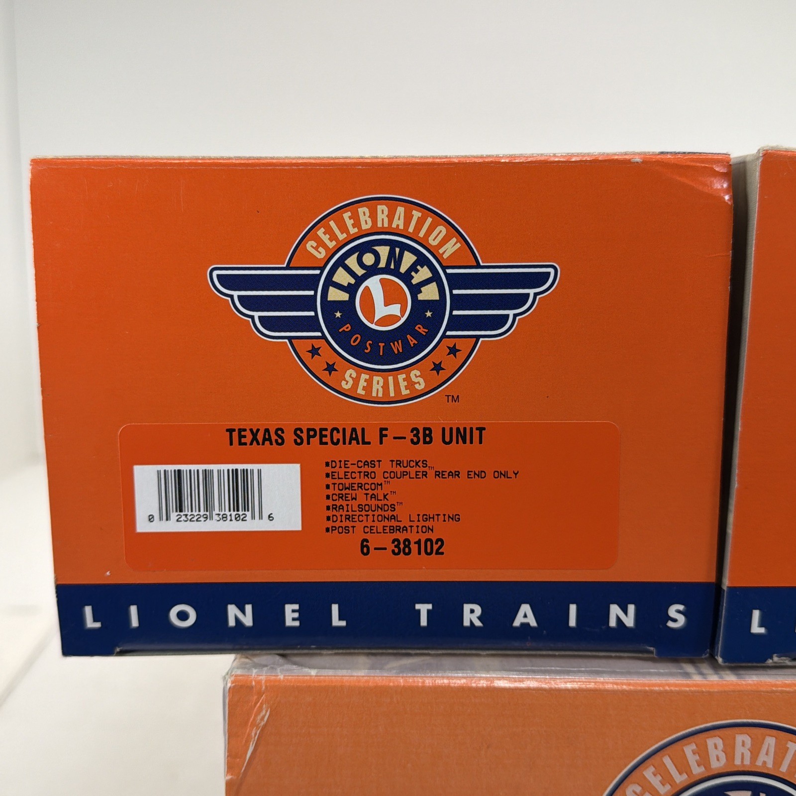 Lionel PWC TMCC 6-38100 Texas Special MKT F-3 AB Diesel Set O Gauge Used 2245 RS