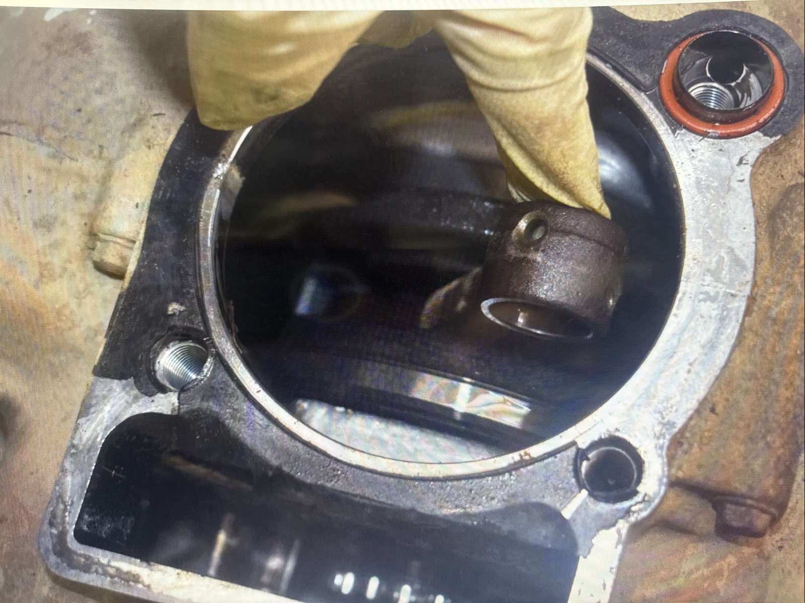 S1-4 Lower Engine Motor Crank Case 99 Yamaha Big Bear YFM 350 1999 ATV 2x4 Quad