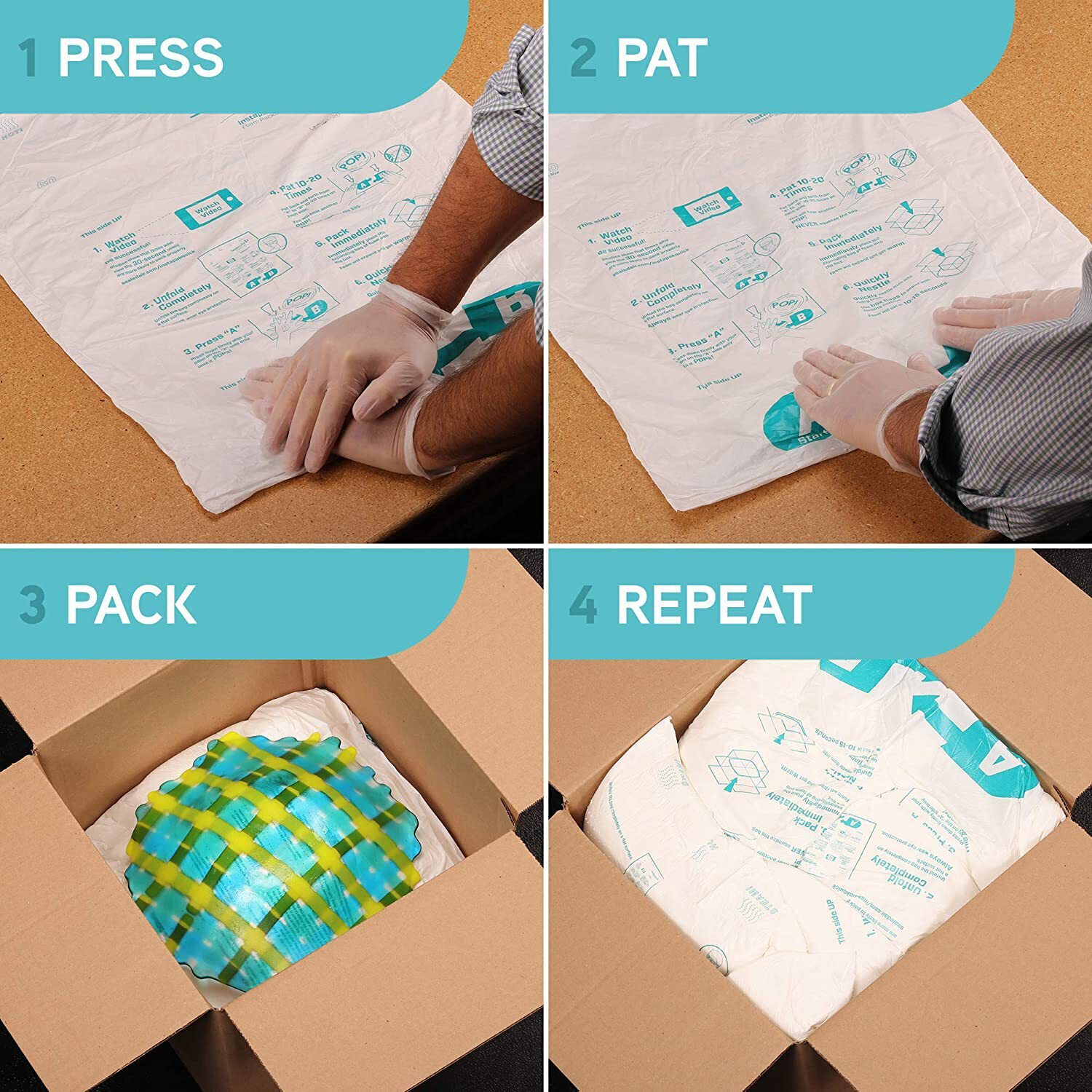 #40 Sealed Air Instapak (Qty 8)