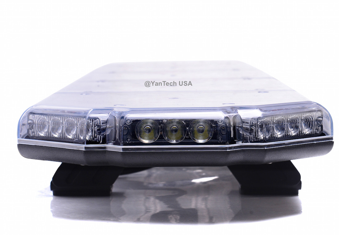 56" LED Strobe Beacon Lightbar w/ Cruise Control, Alley&Brake&Turn Signal Lights