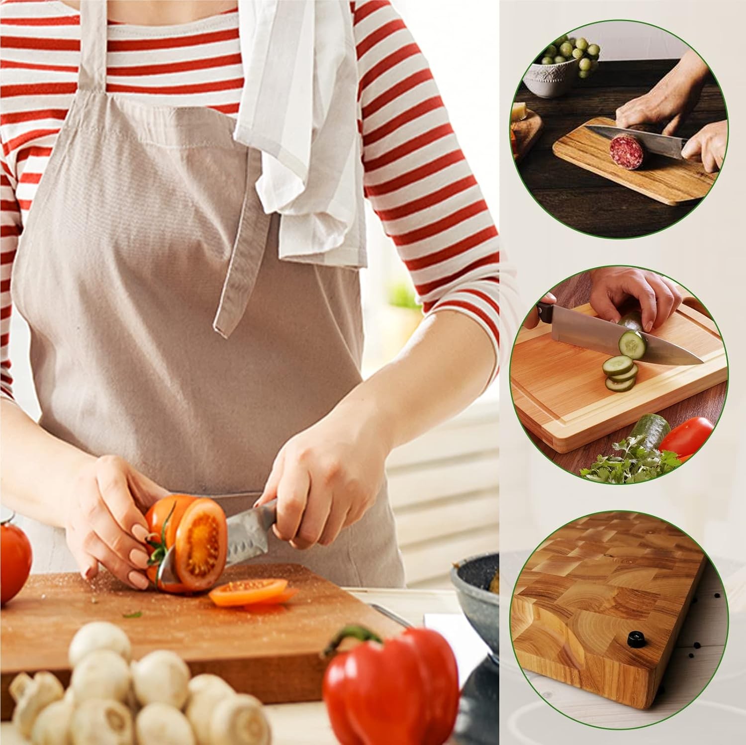 50 Pcs Round Rubber Feet Bumpers Non Slip Cutting Board Feet with Screws