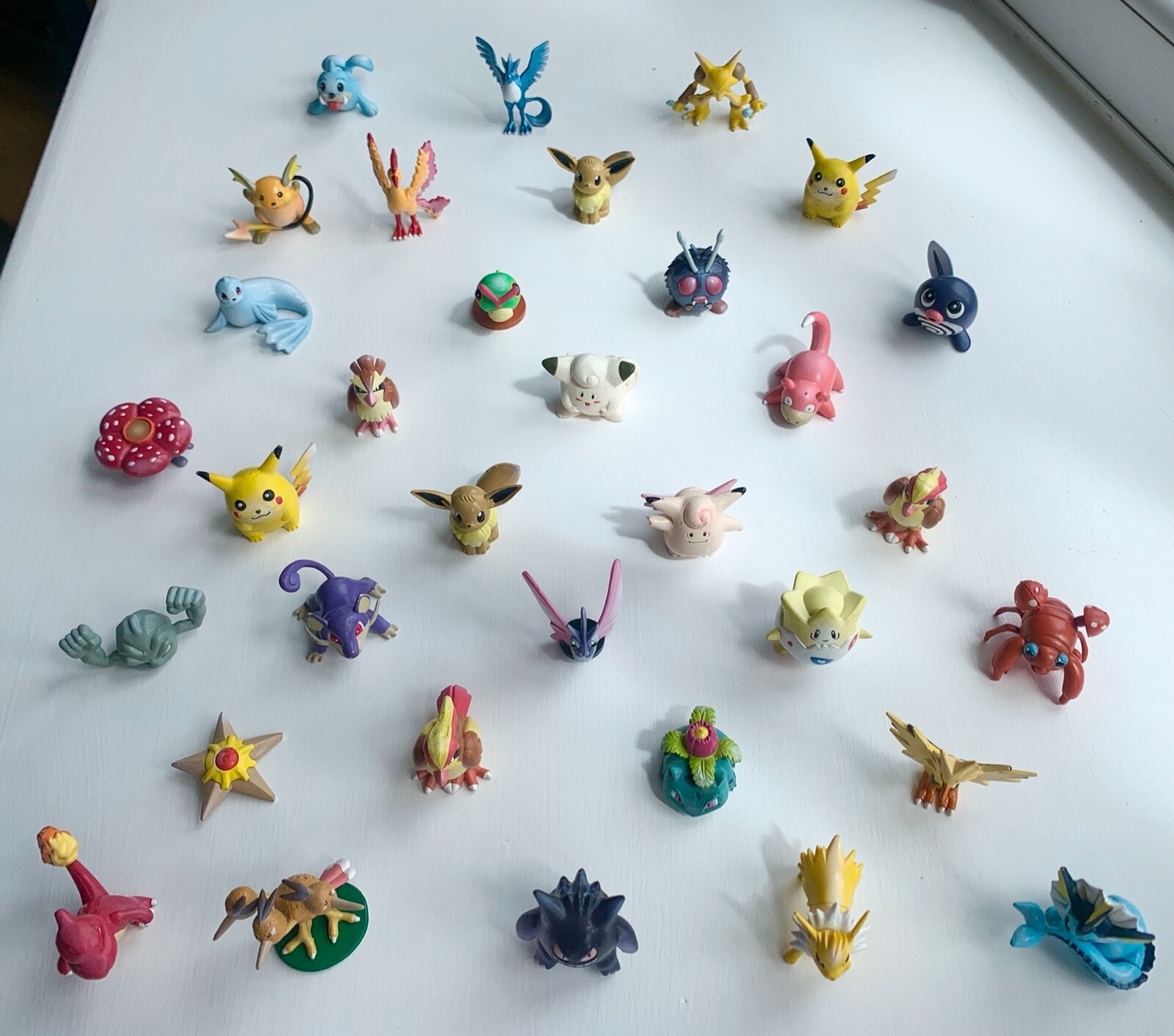 POKEMON 1999 Vintage C.G.T.S.J Tomy Figures- Rare - Choose figure - Gen 1 + 2