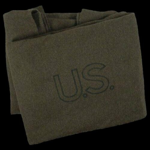 U.S MILITARY STYLE ARMY WOOL BLANKET CAMPING SURVIVAL 60X80 HEAVY DUTY NEW