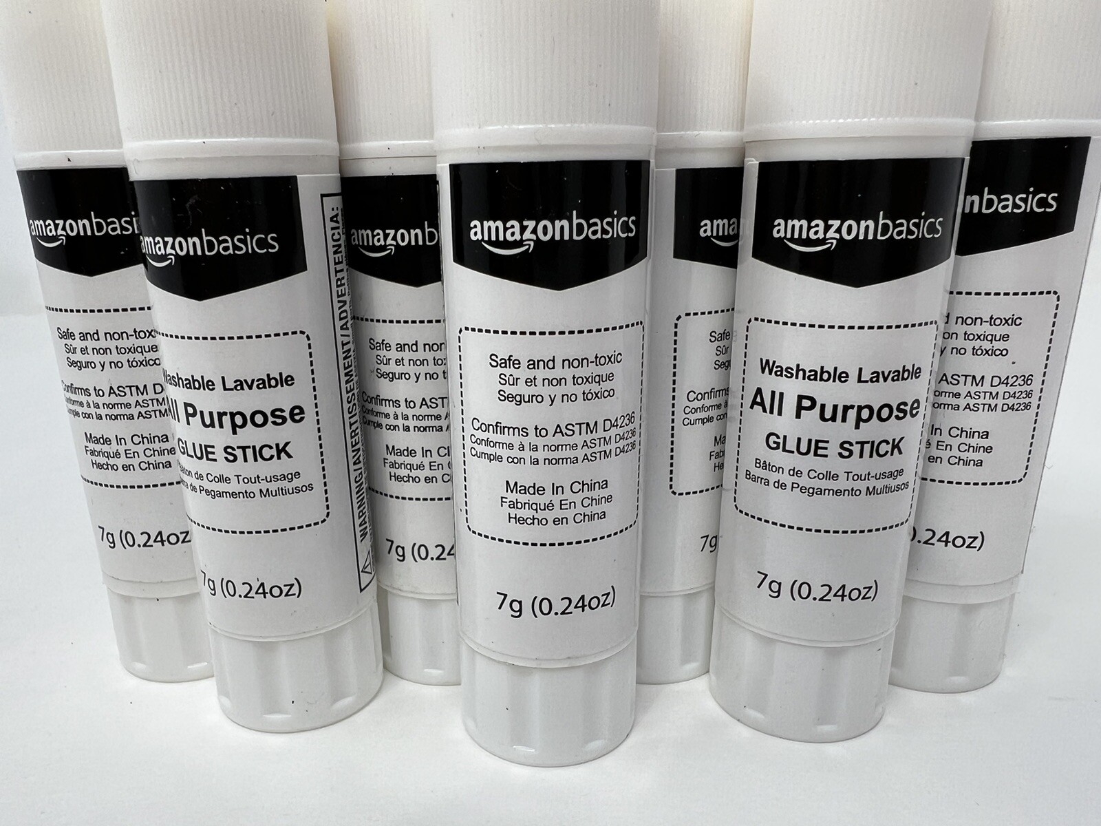 (20) Amazon Basics All Purpose School Glue Sticks, 0.24-oz Stick SHIPS FREE!!!