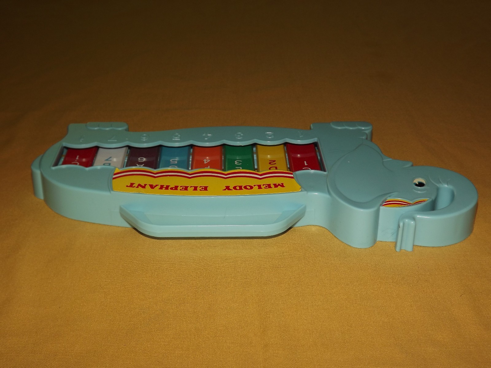VINTAGE TOY MELODY ELEPHANT MUSIC TOY XYLOPHONE