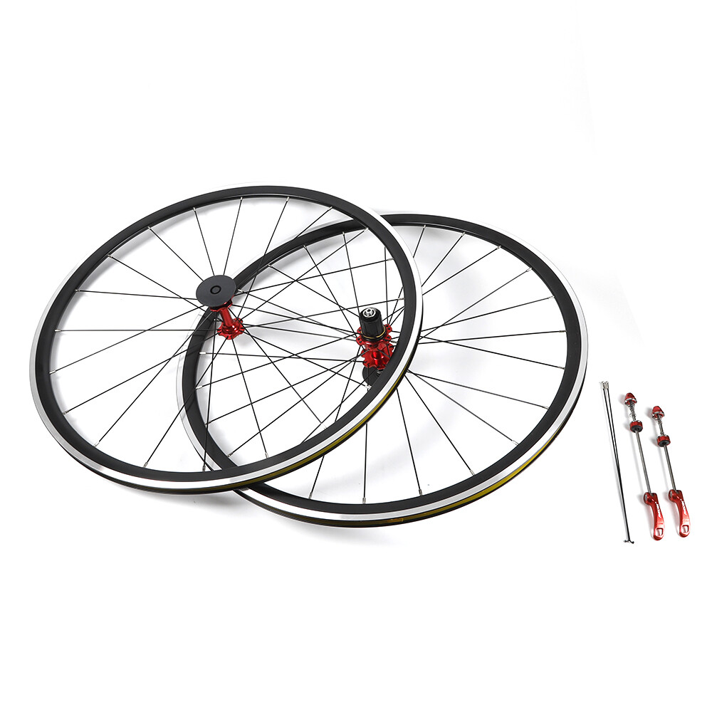 700C Ultralight Road Bicycle Bike Wheel Front Rear Wheelset Brake C/V 7-11 speed
