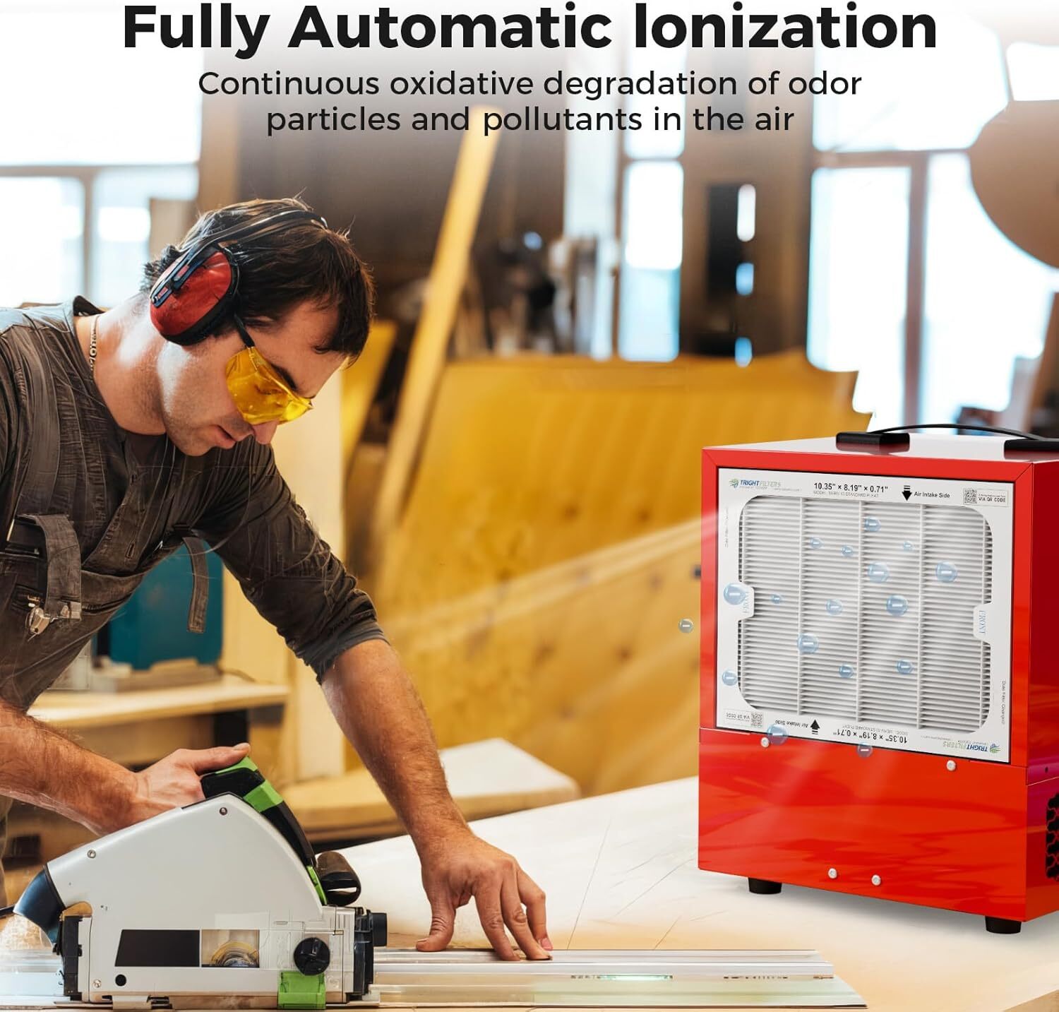 2025 new ALORAIR Intake Air Filtration System Purecare 1050IG red Hanging Mode