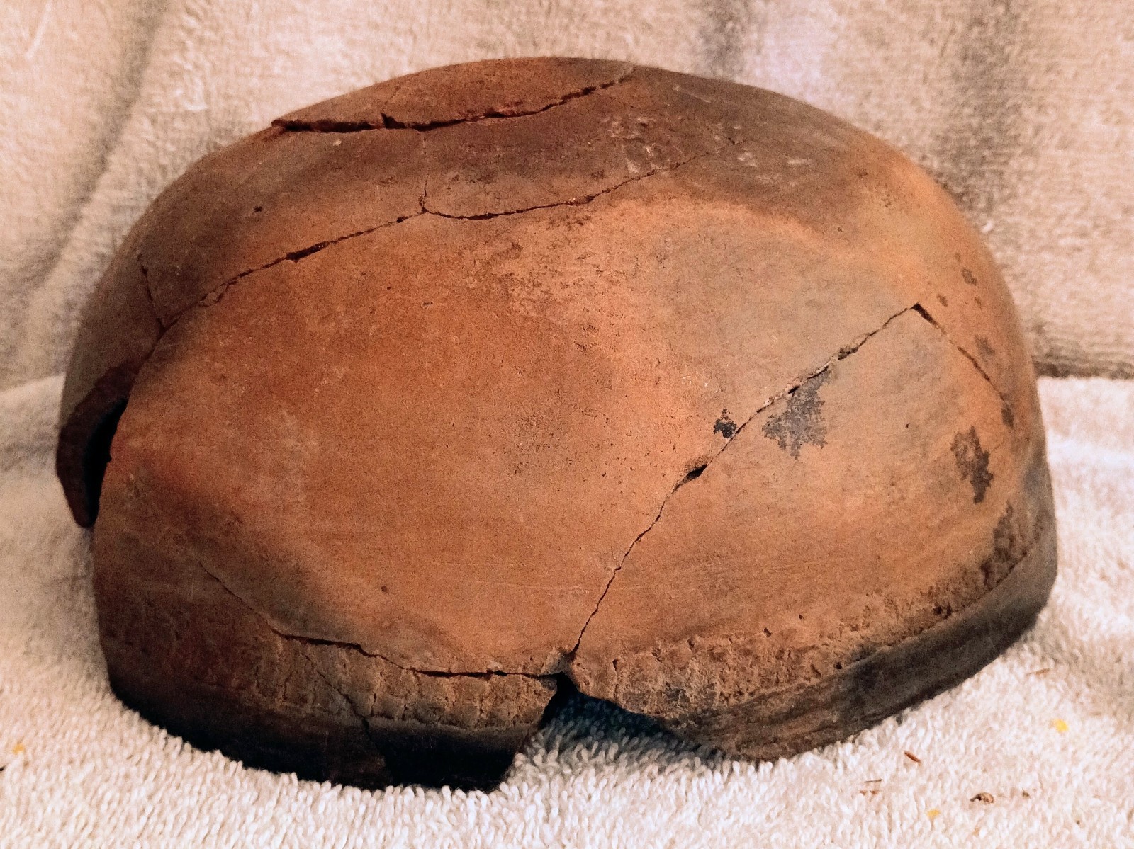 Great Antique Ancestral Pueblo Onion Skin Bowl