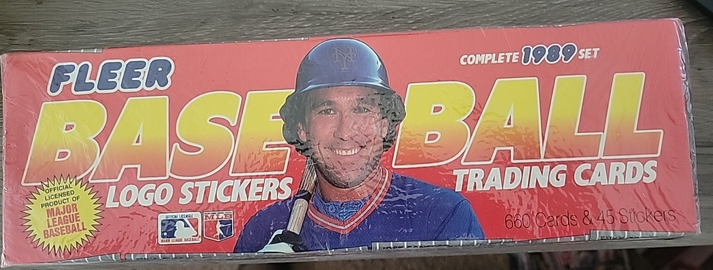 1989 FLEER Baseball Factory SEALED Complete Set - KEN GRIFFEY, JR. RC 660 Cards