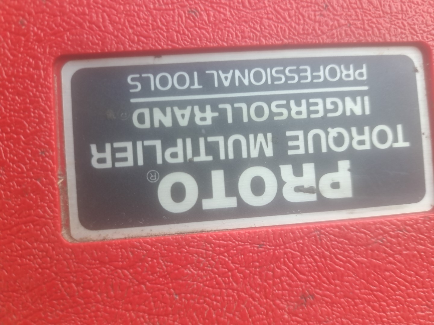 PROTO Ingersoll Rand 6202 Torque Multiplier 3.3:1 Made USA 1/2" f in 3/4" m out