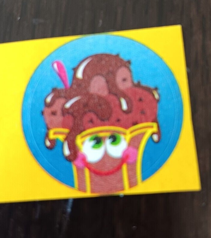 Trend Scratch & Sniff Stickers Retro 80s Reproduction Choose- Various Designs