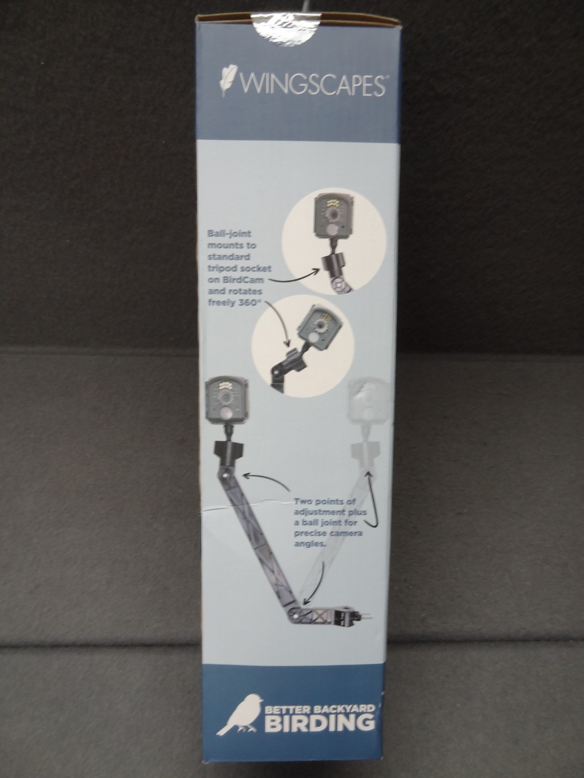 NEW Wingscapes BirdCam Bird Wildlife Camera Mount Mounting Arm Motion-Activated