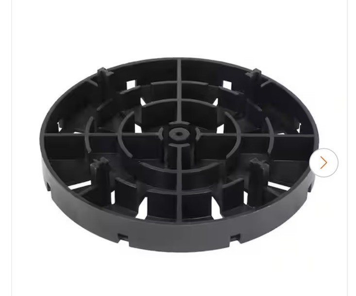 Bison Low Height Support 1/2” Fixed Height Pedestal Level Up LU-FH50 8 Pack