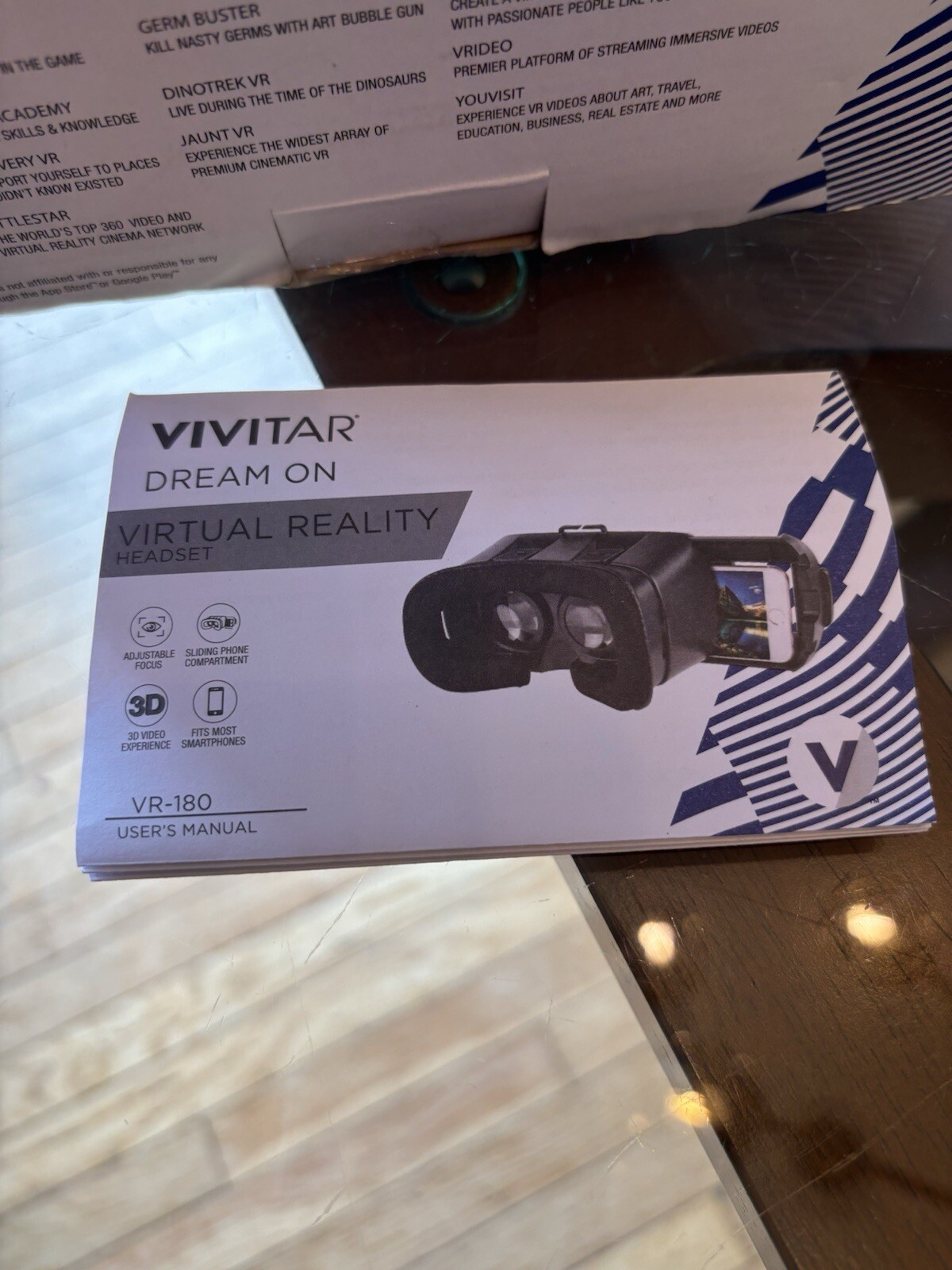 Visitation Virtual Reality Headset VR-180