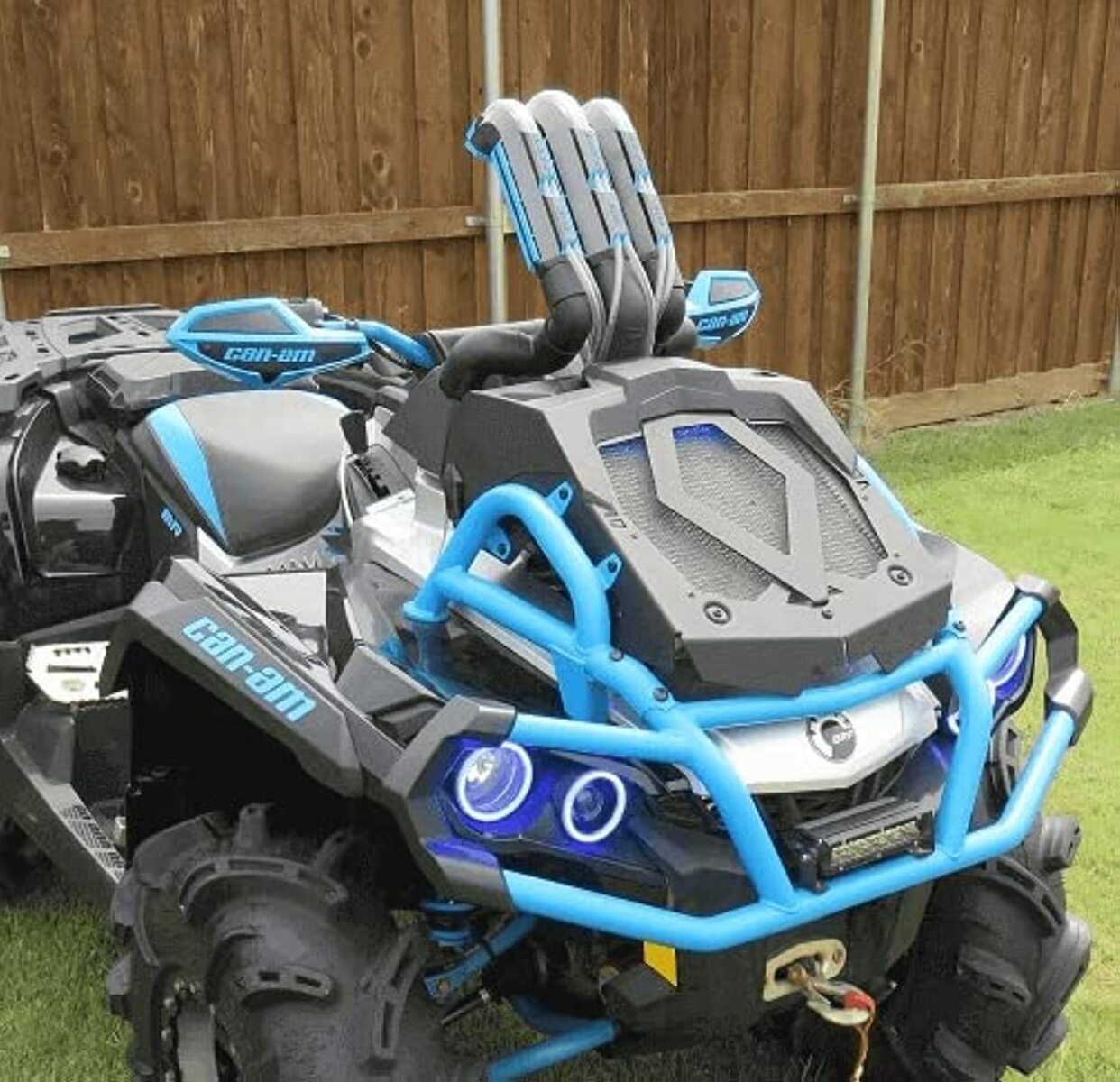 SYA Warrior Riser Snorkel Kit for Can Am Outlander XMR 2013-2023 ATV Models